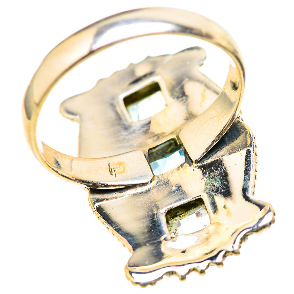 Blue Topaz Rings handcrafted by Ana Silver Co - RING129043 - Photo 3