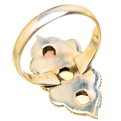 Ethiopian Opal Rings handcrafted by Ana Silver Co - RING129052 - Photo 3