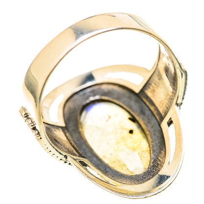 Labradorite Rings handcrafted by Ana Silver Co - RING129054 - Photo 3