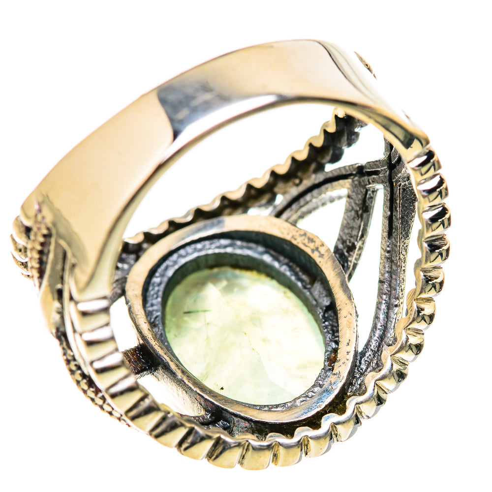 Prehnite Rings handcrafted by Ana Silver Co - RING129058 - Photo 3