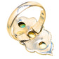 Ethiopian Opal Rings handcrafted by Ana Silver Co - RING129070 - Photo 3