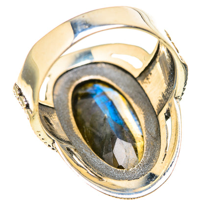 Labradorite Rings handcrafted by Ana Silver Co - RING129079 - Photo 3