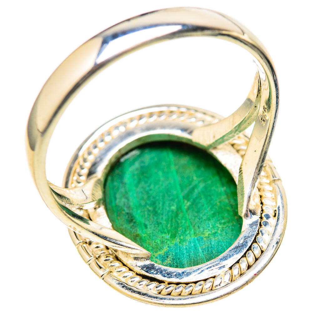 Malachite Rings handcrafted by Ana Silver Co - RING129082 - Photo 3