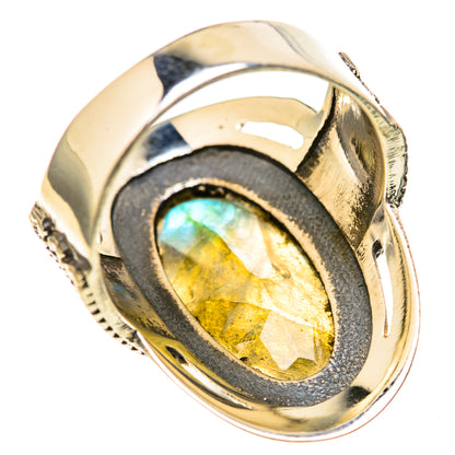 Labradorite Rings handcrafted by Ana Silver Co - RING129083 - Photo 3