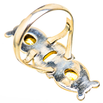 Citrine Rings handcrafted by Ana Silver Co - RING129091 - Photo 3
