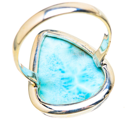 Larimar Rings handcrafted by Ana Silver Co - RING129104 - Photo 3