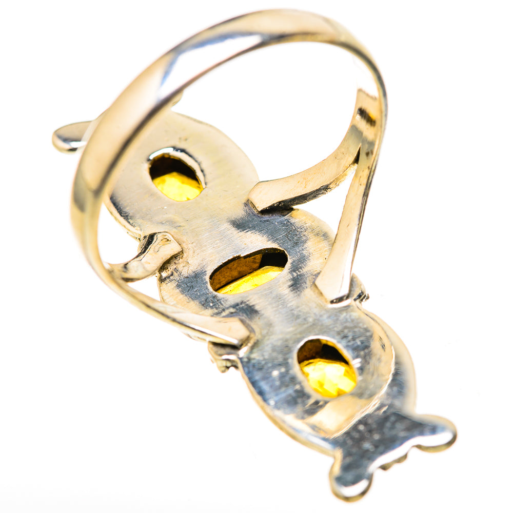 Citrine Rings handcrafted by Ana Silver Co - RING129115 - Photo 3