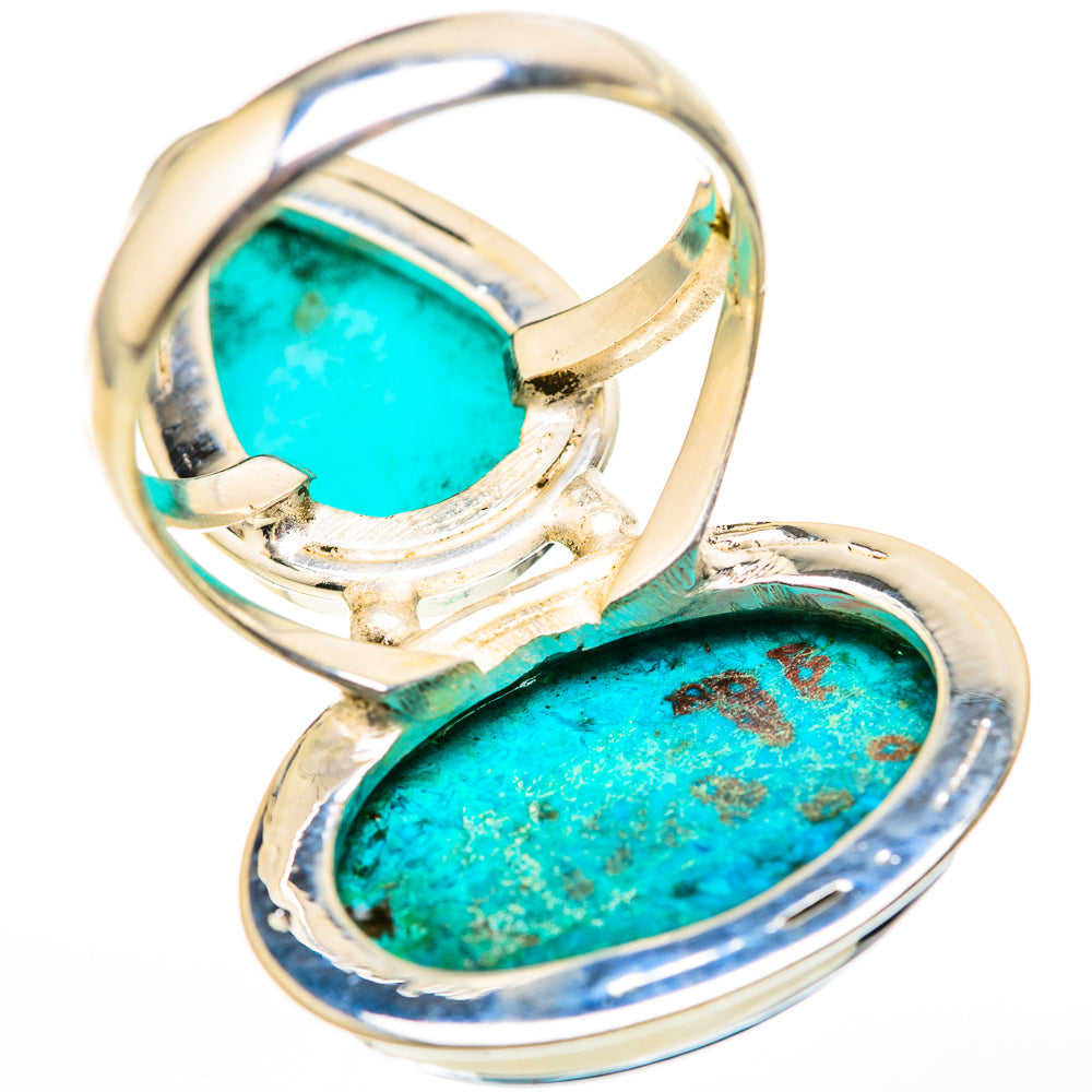 Shattuckite, Larimar Rings handcrafted by Ana Silver Co - RING129121 - Photo 3