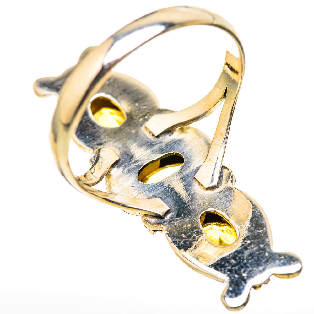 Citrine Rings handcrafted by Ana Silver Co - RING129124 - Photo 3