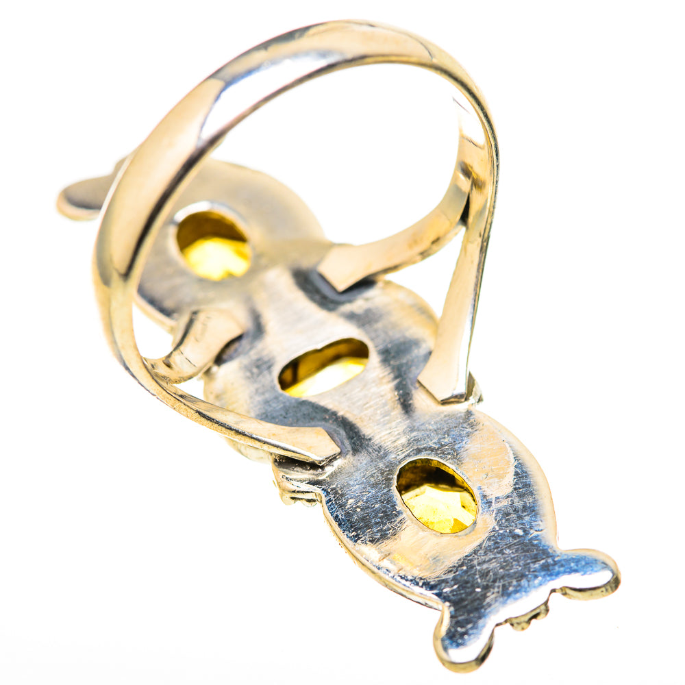 Citrine Rings handcrafted by Ana Silver Co - RING129143 - Photo 3