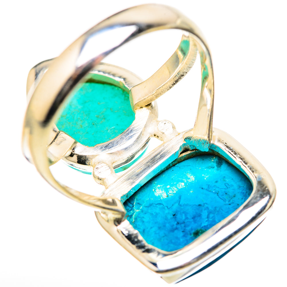 Shattuckite, Larimar Rings handcrafted by Ana Silver Co - RING129144 - Photo 3