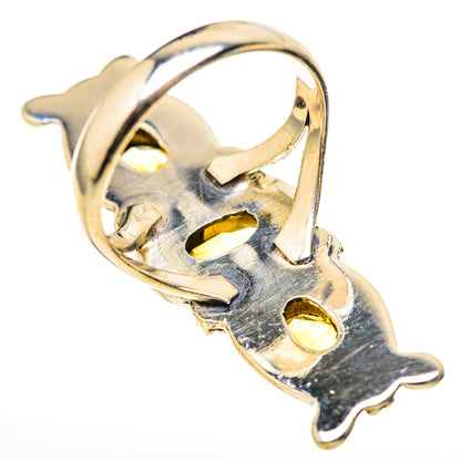Citrine Rings handcrafted by Ana Silver Co - RING129145 - Photo 3