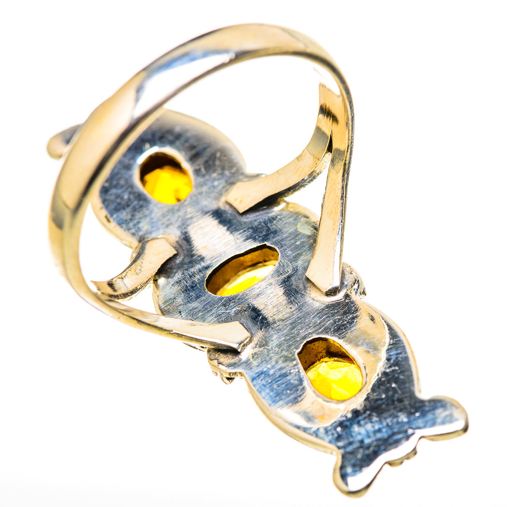 Citrine Rings handcrafted by Ana Silver Co - RING129146 - Photo 3