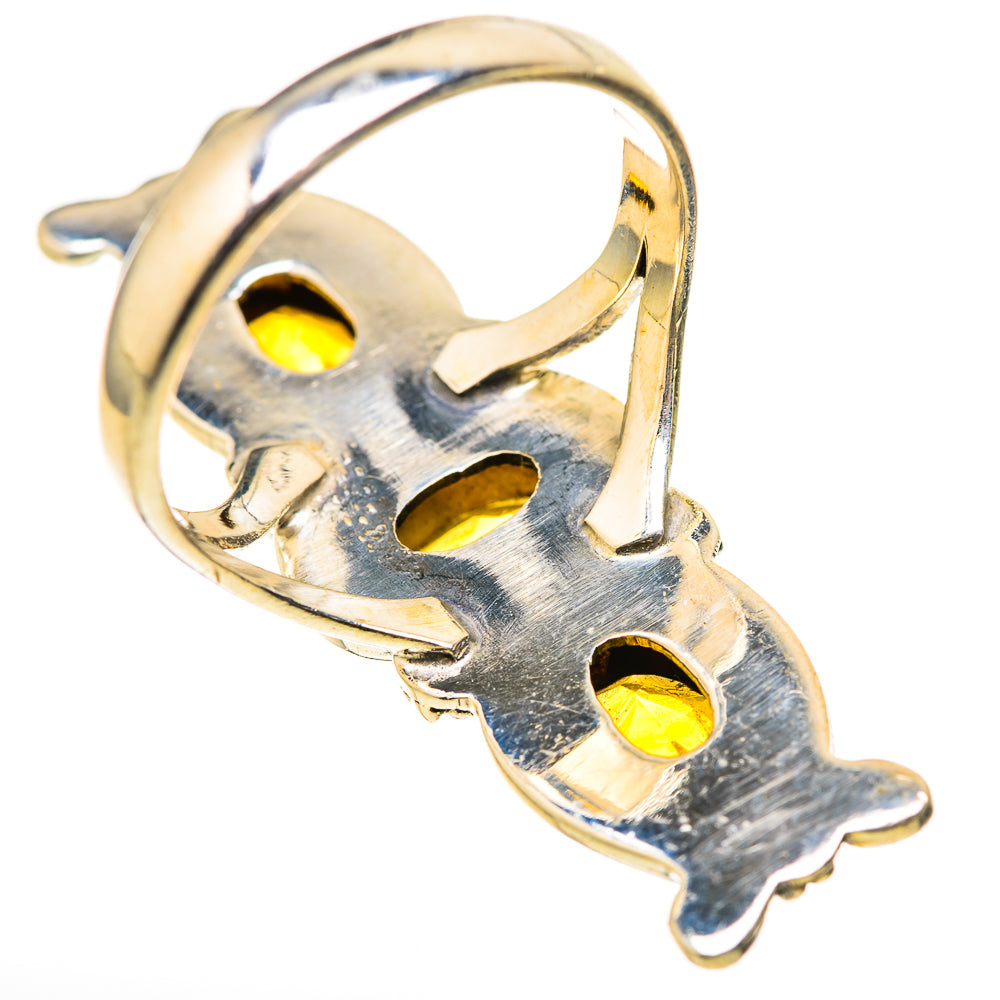 Citrine Rings handcrafted by Ana Silver Co - RING129149 - Photo 3