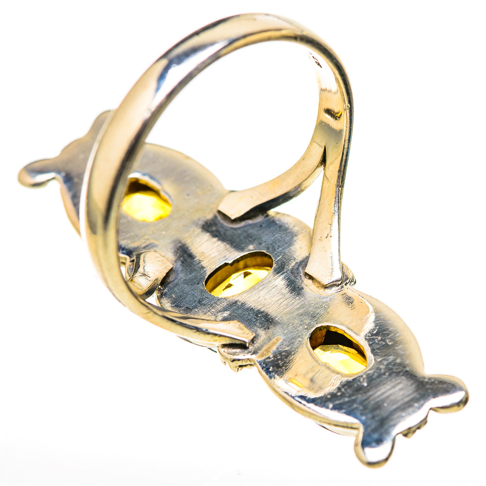 Citrine Rings handcrafted by Ana Silver Co - RING129155 - Photo 3