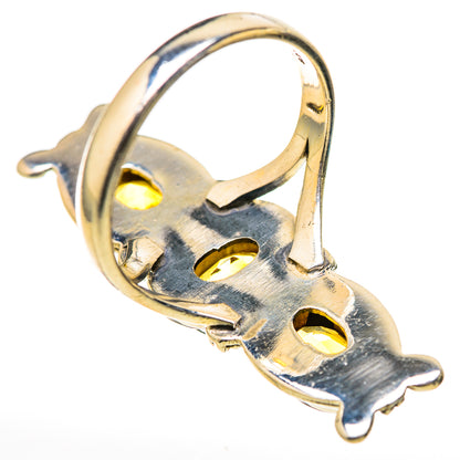 Citrine Rings handcrafted by Ana Silver Co - RING129155 - Photo 3