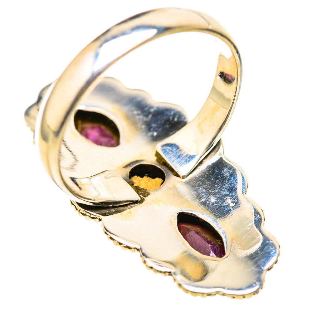 Red Sillimanite Rings handcrafted by Ana Silver Co - RING129156 - Photo 3
