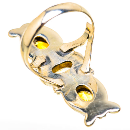 Citrine Rings handcrafted by Ana Silver Co - RING129157 - Photo 3