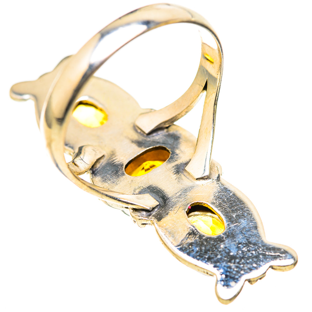 Citrine Rings handcrafted by Ana Silver Co - RING129159 - Photo 3