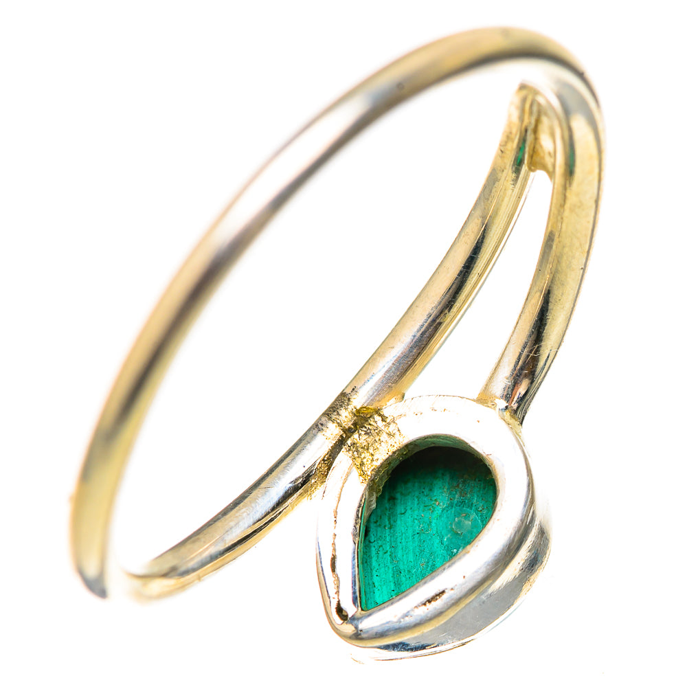 Malachite Rings handcrafted by Ana Silver Co - RING129165_SIZE-6 - Photo 3