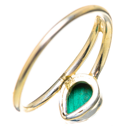 Malachite Rings handcrafted by Ana Silver Co - RING129165_SIZE-8 - Photo 3