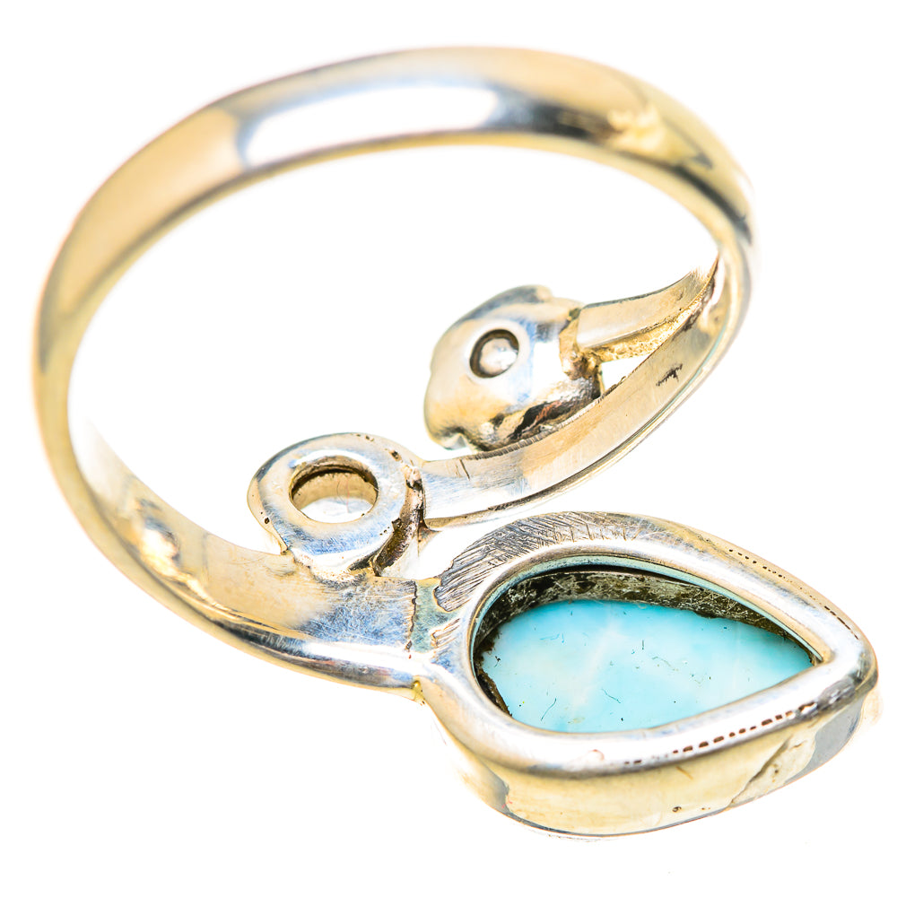 Larimar Rings handcrafted by Ana Silver Co - RING129170_SIZE-7 - Photo 3