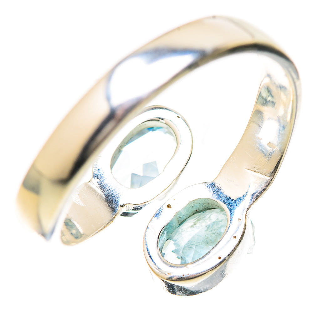 Blue Topaz Rings handcrafted by Ana Silver Co - RING129173_SIZE-6 - Photo 3