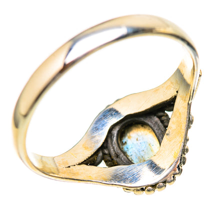 Labradorite Rings handcrafted by Ana Silver Co - RING129175_SIZE-6 - Photo 3