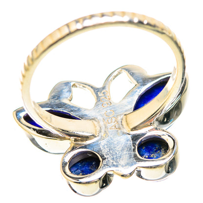 Lapis Lazuli Rings handcrafted by Ana Silver Co - RING129179 - Photo 3