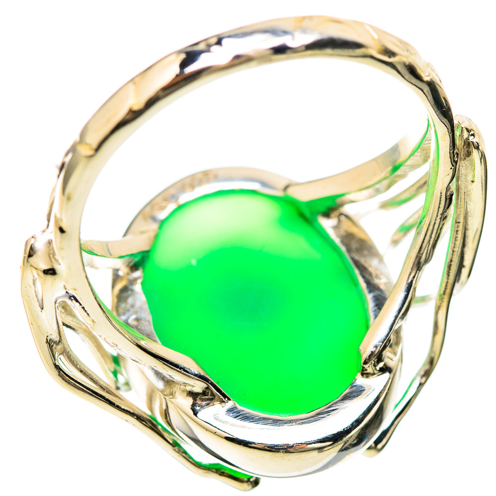 Green Onyx Rings handcrafted by Ana Silver Co - RING129181 - Photo 3