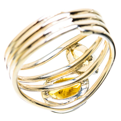 Citrine Rings handcrafted by Ana Silver Co - RING129186 - Photo 3