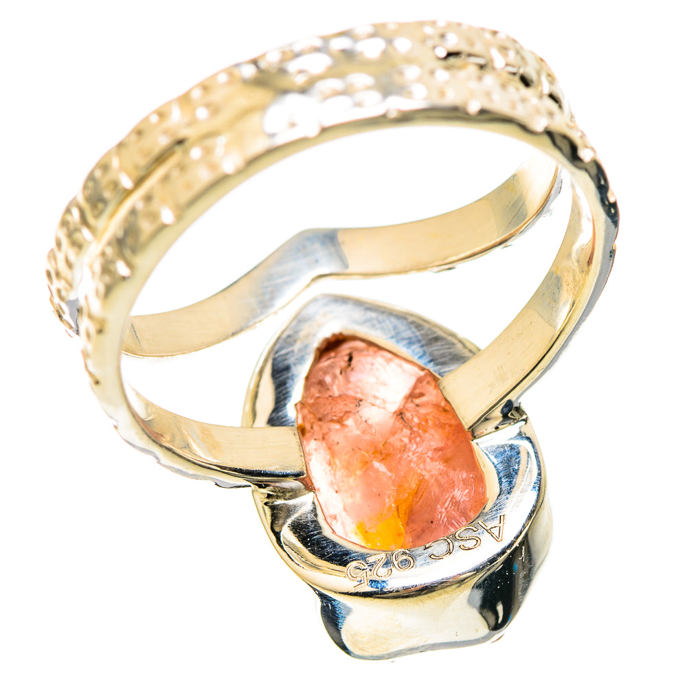 Rose Quartz Rings handcrafted by Ana Silver Co - RING129187 - Photo 3