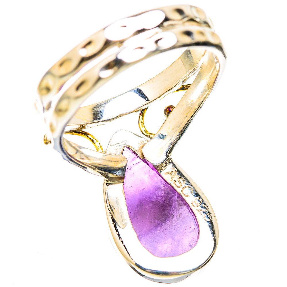 Amethyst Rings handcrafted by Ana Silver Co - RING129190 - Photo 3