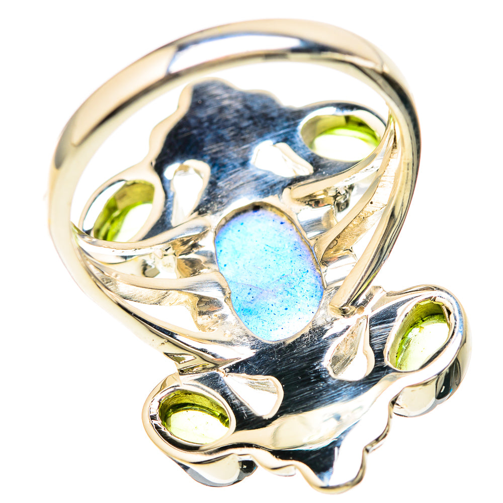 Labradorite Rings handcrafted by Ana Silver Co - RING129196 - Photo 3