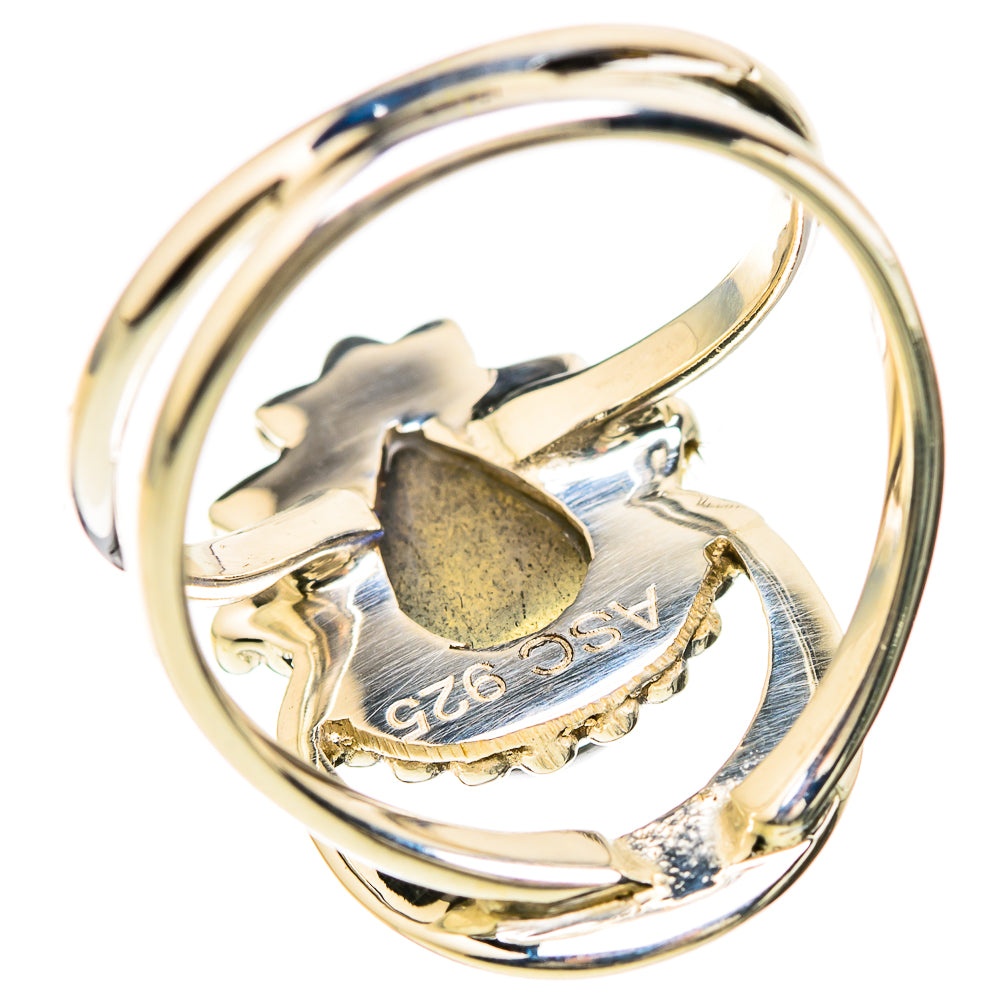 Labradorite Rings handcrafted by Ana Silver Co - RING129199 - Photo 3
