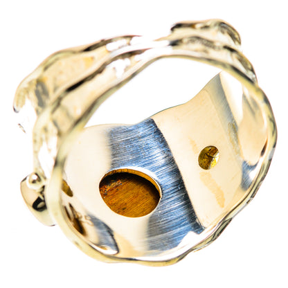 Tiger Eye Rings handcrafted by Ana Silver Co - RING129203 - Photo 3