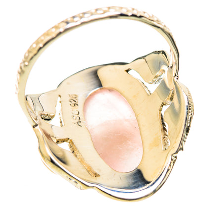 Rose Quartz Rings handcrafted by Ana Silver Co - RING129205 - Photo 3