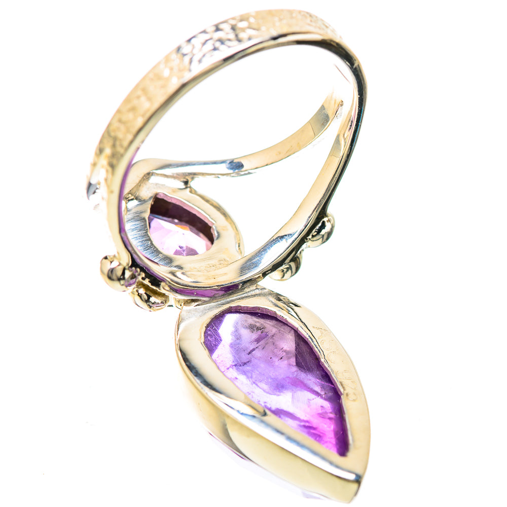 Amethyst Rings handcrafted by Ana Silver Co - RING129209 - Photo 3