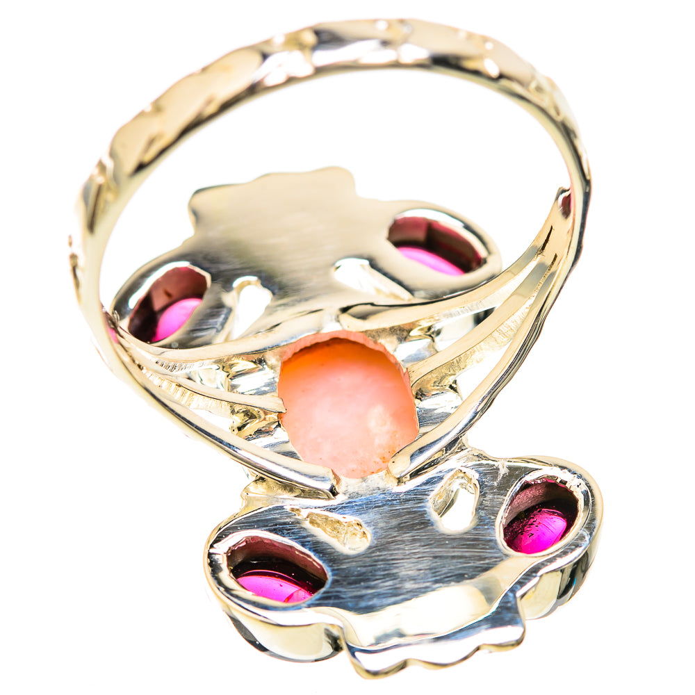 Pink Opal Rings handcrafted by Ana Silver Co - RING129213 - Photo 3
