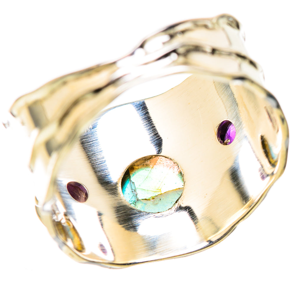 Labradorite Rings handcrafted by Ana Silver Co - RING129214 - Photo 3
