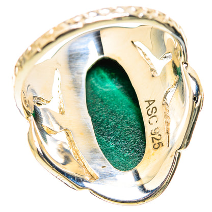 Malachite Rings handcrafted by Ana Silver Co - RING129218 - Photo 3