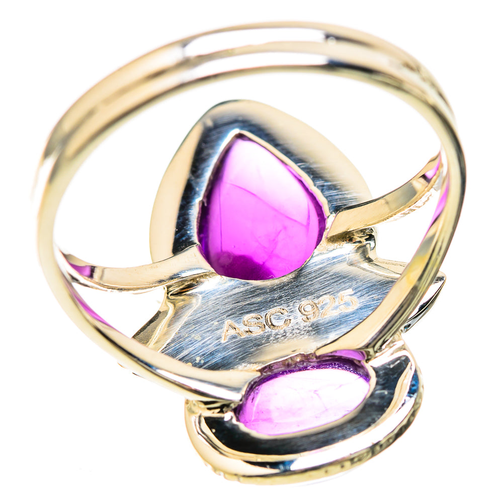 Amethyst Rings handcrafted by Ana Silver Co - RING129222 - Photo 3