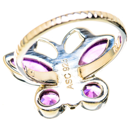 Amethyst Rings handcrafted by Ana Silver Co - RING129224 - Photo 3
