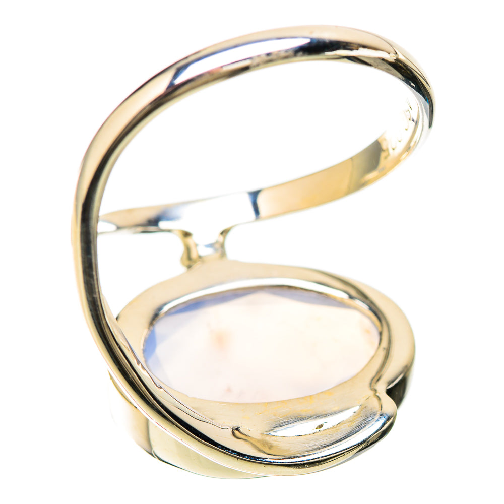Rainbow Moonstone Rings handcrafted by Ana Silver Co - RING129228 - Photo 3