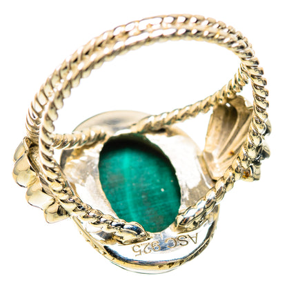 Malachite Rings handcrafted by Ana Silver Co - RING129232 - Photo 3