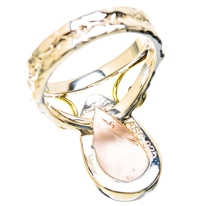 Rose Quartz Rings handcrafted by Ana Silver Co - RING129234 - Photo 3