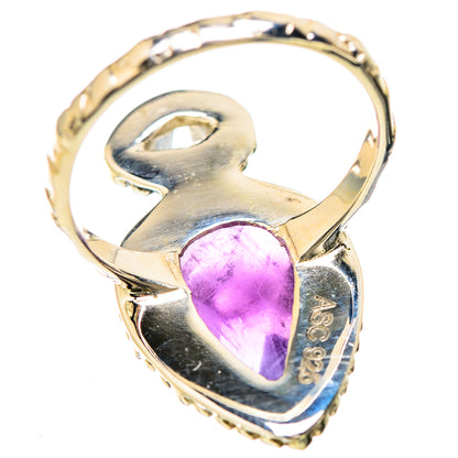 Amethyst Rings handcrafted by Ana Silver Co - RING129247 - Photo 3