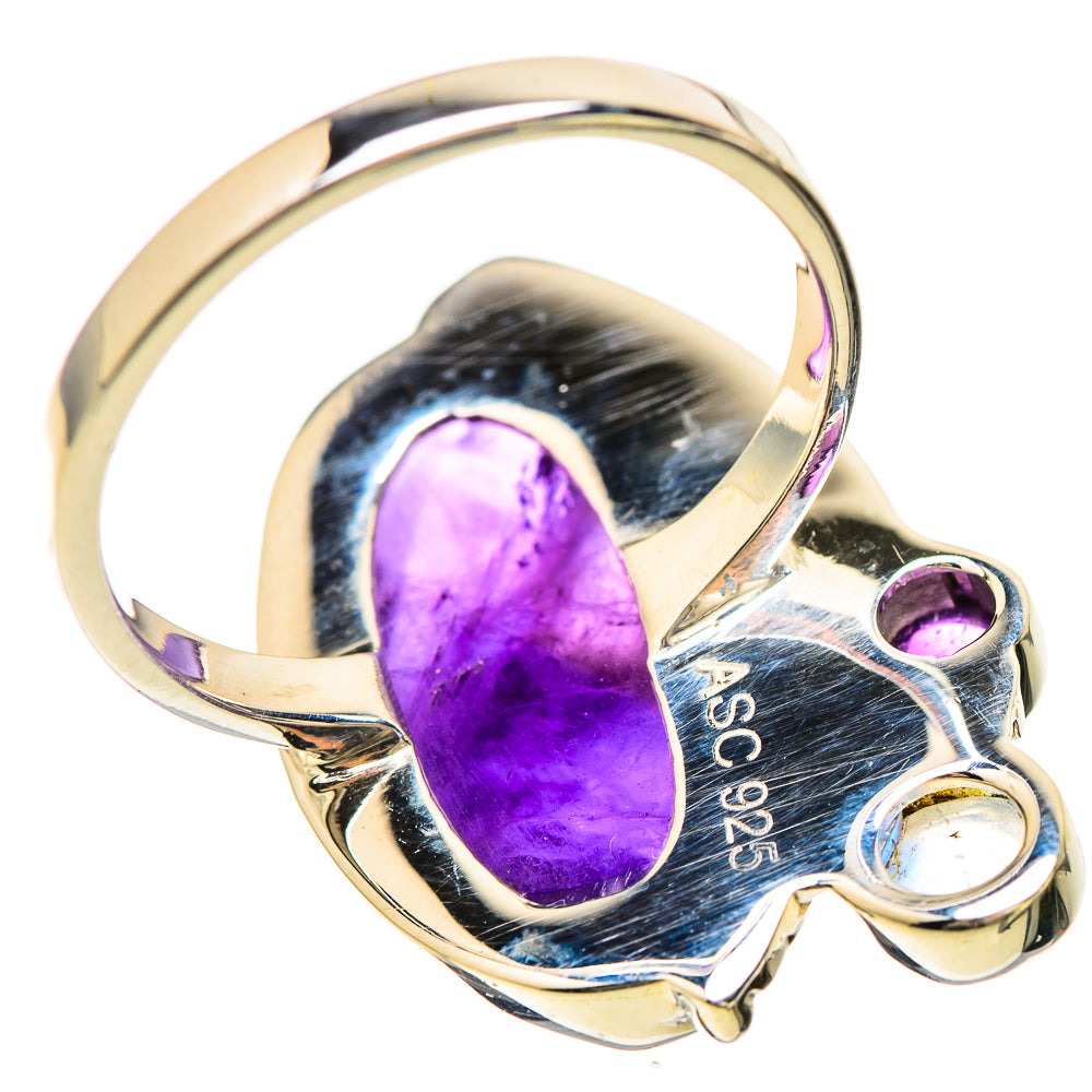 Amethyst Rings handcrafted by Ana Silver Co - RING129248 - Photo 3