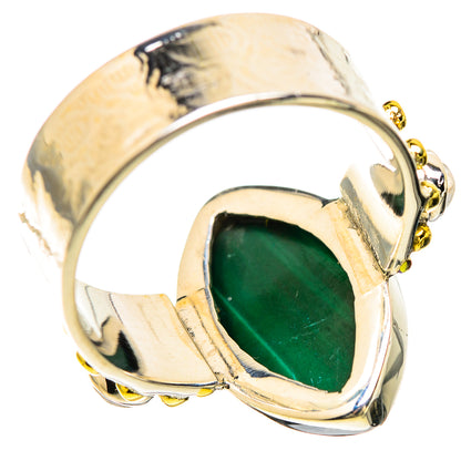 Malachite Rings handcrafted by Ana Silver Co - RING129257 - Photo 3