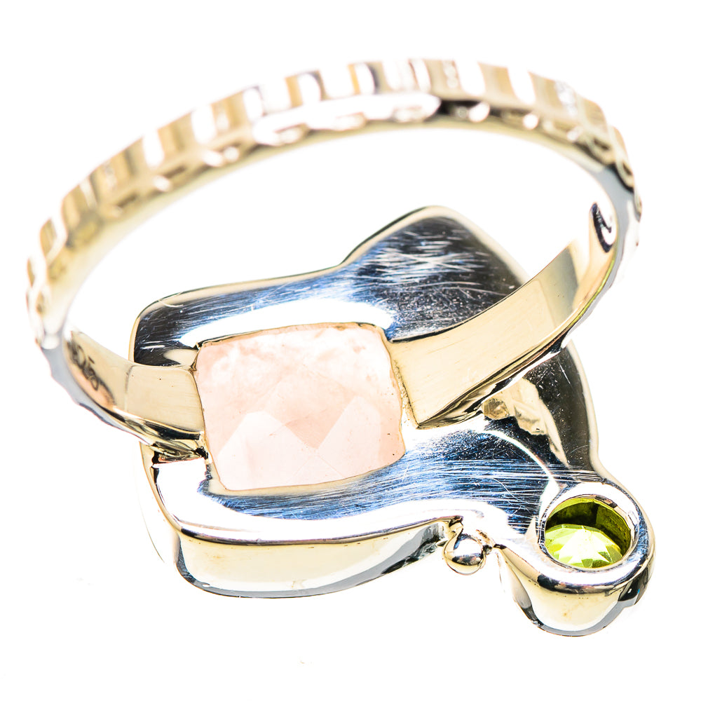 Rose Quartz Rings handcrafted by Ana Silver Co - RING129260 - Photo 3